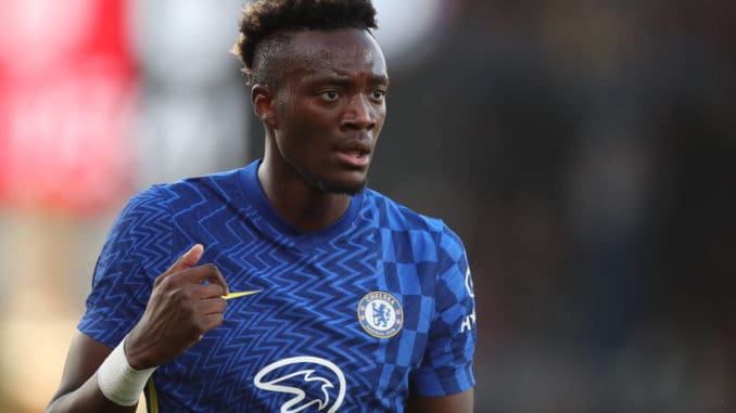 Tammy Abraham of Chelsea against AFC Bournemouth
