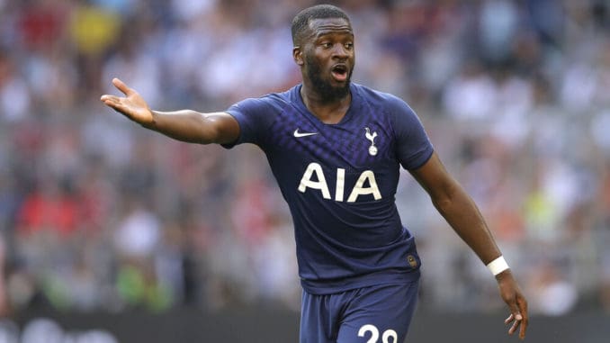 Tanguy Ndombele of Tottenham Hotspur against Real Madrid-30.07.2019