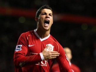Cristiano Ronaldo of Manchester United-Premier League-19-03-2007