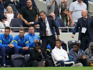 Fabio Paratici during Tottenham Hotspur v Manchester City-Premier League