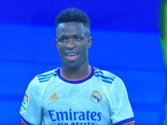 Vinicius Junior of Real Madrid