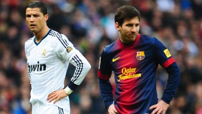 El Clasico-Barcelona vs Real Madrid-Messi and Ronaldo