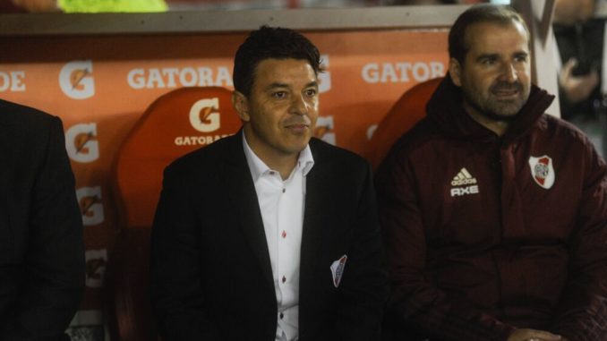 River Plate coach Marcelo Gallardo