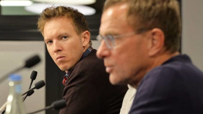 Ralf Rangnick and Julian Nagelsmann