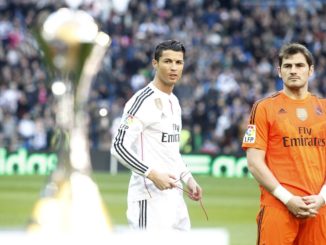 Real Madrid-Cristiano Ronaldo and Iker Casillas