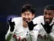 Son Heung-min of Tottenham Hotspur, celebrates scoring